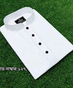 (2) আধি ধুতি পাঞ্জাবি ১০০%  কটন