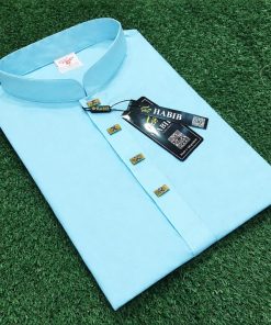 (4) আধি ধুতি পাঞ্জাবি ১০০%  কটন