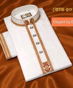 আদি ধুতি গোল্ডেন এমব্রয়ডারি
